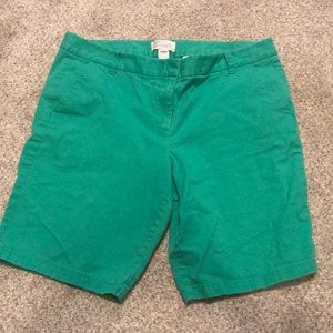 J Crew Bermuda shorts